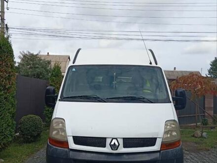 Рено Мастєр 2004 у Житомирі на Automoto.ua Білий Рено Мастєр, об'ємом двигуна 2.46 л та пробігом 329 тис. км за 7300 $, фото 1 на Automoto.ua