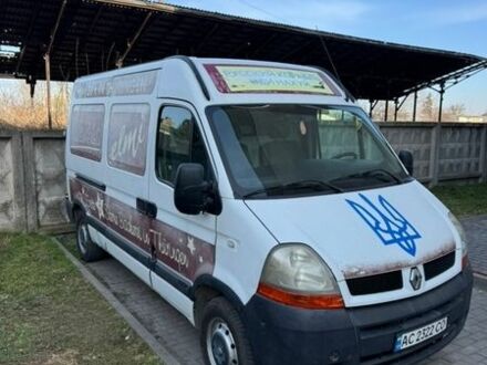 Белый Рено Мастер, объемом двигателя 2.5 л и пробегом 360 тыс. км за 6200 $, фото 1 на Automoto.ua