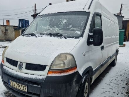 Білий Рено Мастєр, об'ємом двигуна 3 л та пробігом 320 тис. км за 4500 $, фото 1 на Automoto.ua