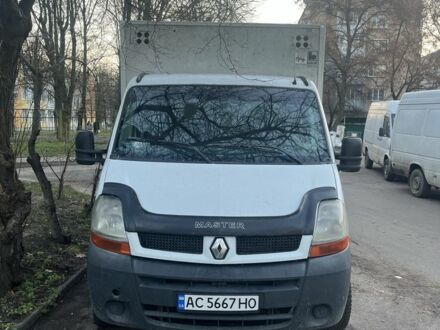 Белый Рено Мастер, объемом двигателя 2.5 л и пробегом 630 тыс. км за 4600 $, фото 1 на Automoto.ua