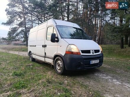 Белый Рено Мастер, объемом двигателя 2.8 л и пробегом 400 тыс. км за 5701 $, фото 1 на Automoto.ua