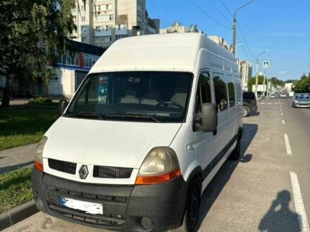 Білий Рено Мастєр, об'ємом двигуна 2.4 л та пробігом 322 тис. км за 6800 $, фото 1 на Automoto.ua