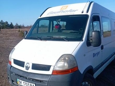 Белый Рено Мастер, объемом двигателя 2.46 л и пробегом 400 тыс. км за 6000 $, фото 1 на Automoto.ua
