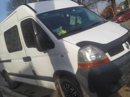 Белый Рено Мастер, объемом двигателя 2.5 л и пробегом 80 тыс. км за 7300 $, фото 1 на Automoto.ua