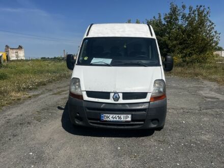 Білий Рено Мастєр, об'ємом двигуна 2.5 л та пробігом 413 тис. км за 5200 $, фото 1 на Automoto.ua