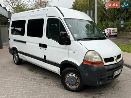 Белый Рено Мастер, объемом двигателя 2.46 л и пробегом 400 тыс. км за 4599 $, фото 1 на Automoto.ua