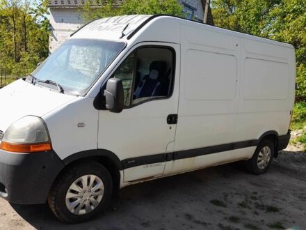 Белый Рено Мастер, объемом двигателя 2.5 л и пробегом 300 тыс. км за 5900 $, фото 1 на Automoto.ua