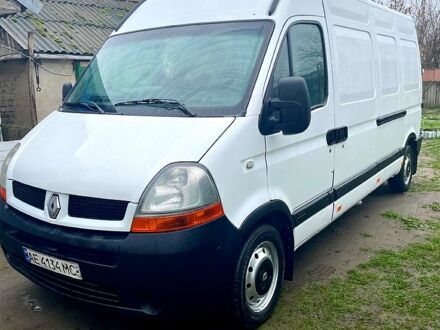 Белый Рено Мастер, объемом двигателя 2.5 л и пробегом 480 тыс. км за 7300 $, фото 1 на Automoto.ua