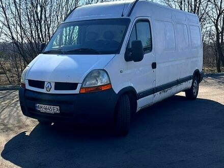 Білий Рено Мастєр, об'ємом двигуна 2.5 л та пробігом 525 тис. км за 6500 $, фото 1 на Automoto.ua