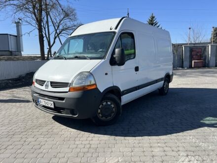 Белый Рено Мастер, объемом двигателя 2.5 л и пробегом 555 тыс. км за 6900 $, фото 1 на Automoto.ua