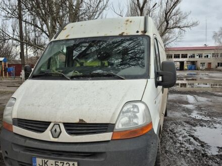 Белый Рено Мастер, объемом двигателя 2.5 л и пробегом 411 тыс. км за 5000 $, фото 1 на Automoto.ua