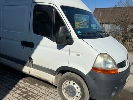 Білий Рено Мастєр, об'ємом двигуна 2.5 л та пробігом 673 тис. км за 6500 $, фото 1 на Automoto.ua
