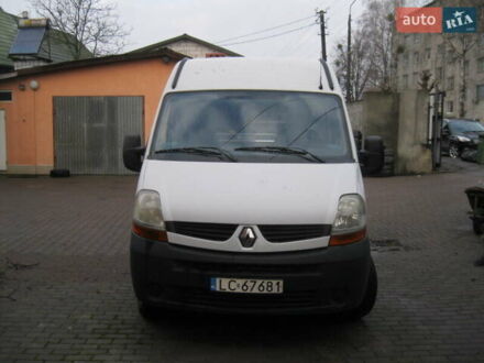 Белый Рено Мастер, объемом двигателя 2.5 л и пробегом 351 тыс. км за 4650 $, фото 1 на Automoto.ua