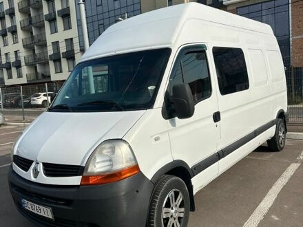 Белый Рено Мастер, объемом двигателя 2.46 л и пробегом 610 тыс. км за 9555 $, фото 1 на Automoto.ua