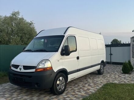 Білий Рено Мастєр, об'ємом двигуна 2.5 л та пробігом 298 тис. км за 8900 $, фото 1 на Automoto.ua