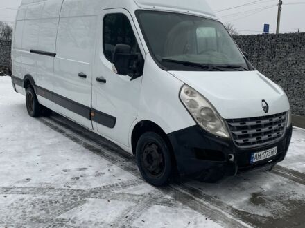 Білий Рено Мастєр, об'ємом двигуна 2.3 л та пробігом 380 тис. км за 11500 $, фото 1 на Automoto.ua