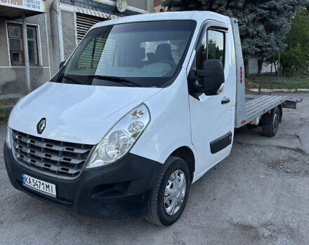 Белый Рено Мастер, объемом двигателя 2.3 л и пробегом 270 тыс. км за 13000 $, фото 1 на Automoto.ua