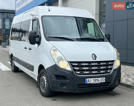 Білий Рено Мастєр, об'ємом двигуна 2.3 л та пробігом 406 тис. км за 13790 $, фото 1 на Automoto.ua