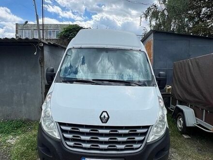 Білий Рено Мастєр, об'ємом двигуна 2.3 л та пробігом 446 тис. км за 11500 $, фото 1 на Automoto.ua