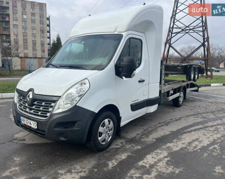 Білий Рено Мастєр, об'ємом двигуна 2.3 л та пробігом 540 тис. км за 14300 $, фото 1 на Automoto.ua