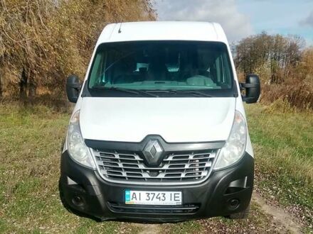 Рено Мастєр 2015 у Києві на Automoto.ua Білий Рено Мастєр, об'ємом двигуна 2.3 л та пробігом 415 тис. км за 14300 $, фото 1 на Automoto.ua