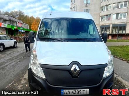 Белый Рено Мастер, объемом двигателя 2.5 л и пробегом 340 тыс. км за 14500 $, фото 1 на Automoto.ua