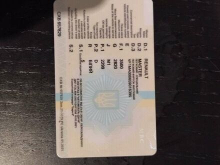 Білий Рено Мастєр, об'ємом двигуна 2.3 л та пробігом 450 тис. км за 33000 $, фото 1 на Automoto.ua