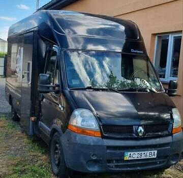 Черный Рено Мастер, объемом двигателя 3 л и пробегом 435 тыс. км за 10000 $, фото 1 на Automoto.ua