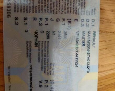 Черный Рено Мастер, объемом двигателя 2.3 л и пробегом 252 тыс. км за 19600 $, фото 68 на Automoto.ua