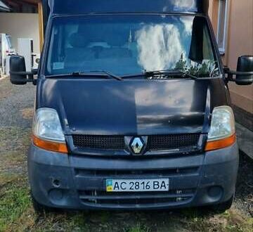 Черный Рено Мастер, объемом двигателя 3 л и пробегом 435 тыс. км за 10000 $, фото 1 на Automoto.ua