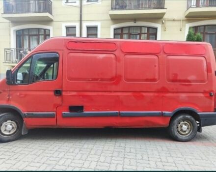 Красный Рено Мастер, объемом двигателя 2.5 л и пробегом 300 тыс. км за 4751 $, фото 1 на Automoto.ua