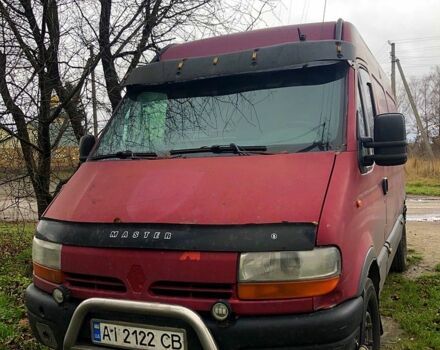 Красный Рено Мастер, объемом двигателя 2.8 л и пробегом 300 тыс. км за 3200 $, фото 1 на Automoto.ua