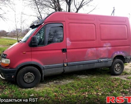 Красный Рено Мастер, объемом двигателя 2.8 л и пробегом 300 тыс. км за 3200 $, фото 3 на Automoto.ua