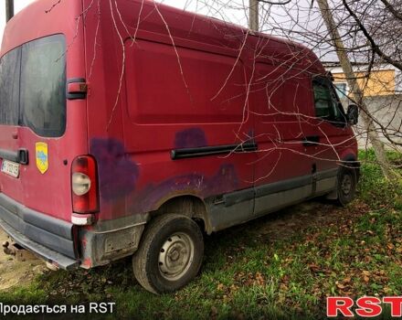 Красный Рено Мастер, объемом двигателя 2.8 л и пробегом 300 тыс. км за 3200 $, фото 4 на Automoto.ua