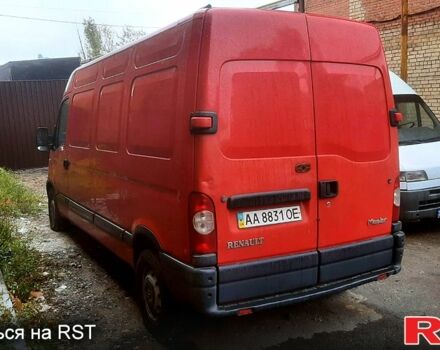 Червоний Рено Мастєр, об'ємом двигуна 3 л та пробігом 262 тис. км за 7200 $, фото 1 на Automoto.ua