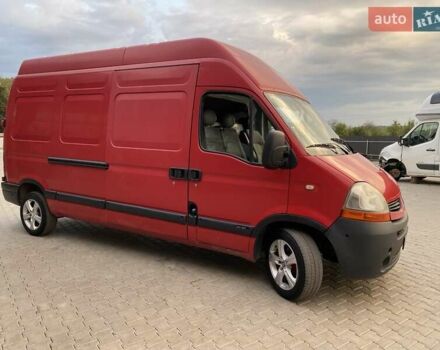 Красный Рено Мастер, объемом двигателя 2.5 л и пробегом 516 тыс. км за 6300 $, фото 1 на Automoto.ua