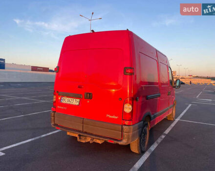 Красный Рено Мастер, объемом двигателя 2.46 л и пробегом 480 тыс. км за 5400 $, фото 1 на Automoto.ua