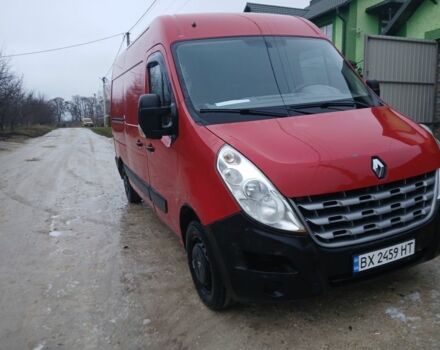 Красный Рено Мастер, объемом двигателя 2.3 л и пробегом 480 тыс. км за 10000 $, фото 1 на Automoto.ua