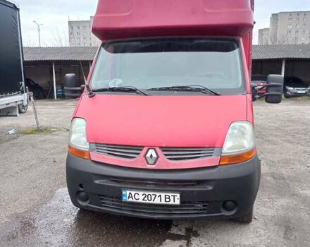 Красный Рено Мастер, объемом двигателя 2.46 л и пробегом 335 тыс. км за 8500 $, фото 1 на Automoto.ua