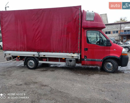 Красный Рено Мастер, объемом двигателя 2.46 л и пробегом 335 тыс. км за 8500 $, фото 2 на Automoto.ua