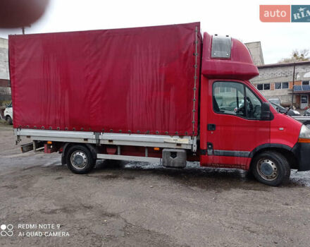 Красный Рено Мастер, объемом двигателя 2.46 л и пробегом 335 тыс. км за 8500 $, фото 4 на Automoto.ua