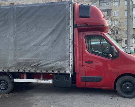 Красный Рено Мастер, объемом двигателя 2.3 л и пробегом 824 тыс. км за 12200 $, фото 1 на Automoto.ua