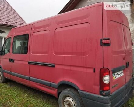 Червоний Рено Мастєр, об'ємом двигуна 3 л та пробігом 250 тис. км за 7500 $, фото 2 на Automoto.ua