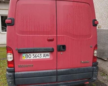Червоний Рено Мастєр, об'ємом двигуна 3 л та пробігом 250 тис. км за 7500 $, фото 1 на Automoto.ua