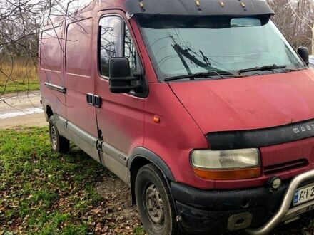 Красный Рено Мастер, объемом двигателя 2.8 л и пробегом 300 тыс. км за 3200 $, фото 1 на Automoto.ua