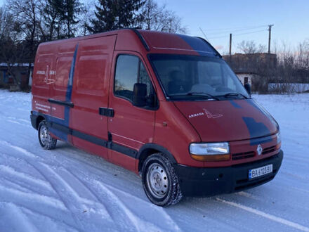 Червоний Рено Мастєр, об'ємом двигуна 2.5 л та пробігом 350 тис. км за 3700 $, фото 1 на Automoto.ua