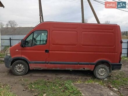 Червоний Рено Мастєр, об'ємом двигуна 2.46 л та пробігом 300 тис. км за 1800 $, фото 1 на Automoto.ua