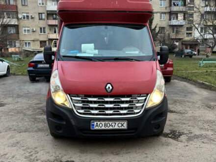Червоний Рено Мастєр, об'ємом двигуна 2.3 л та пробігом 824 тис. км за 12200 $, фото 1 на Automoto.ua
