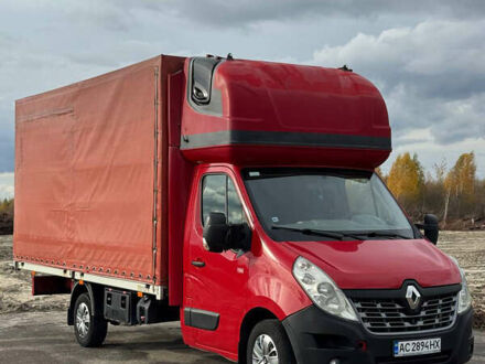 Рено Мастєр 2016 у Любомль на Automoto.ua Червоний Рено Мастєр, об'ємом двигуна 2.3 л та пробігом 653 тис. км за 13200 $, фото 1 на Automoto.ua