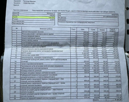Рено Мастер, объемом двигателя 2.3 л и пробегом 182 тыс. км за 27000 $, фото 38 на Automoto.ua